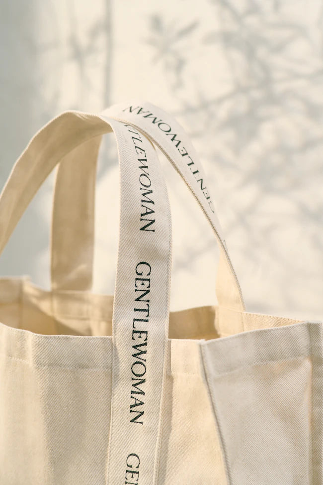 Gentlewoman Logo Strap Shopping Tote