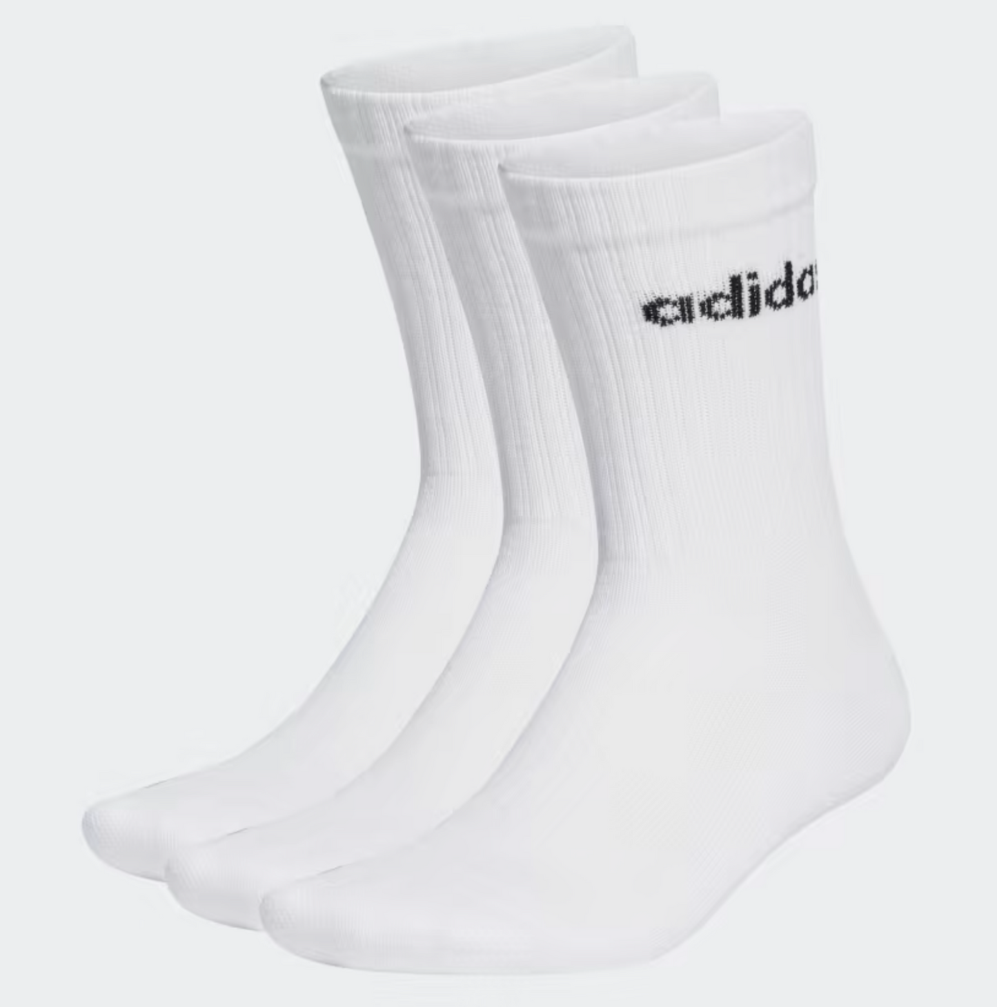 Adidas Linear Crew Cushioned Socks 3 Pairs