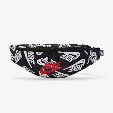 Nike Heritage "Repeat Logo" Print Waistpack