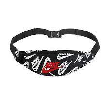 Nike Heritage "Repeat Logo" Print Waistpack